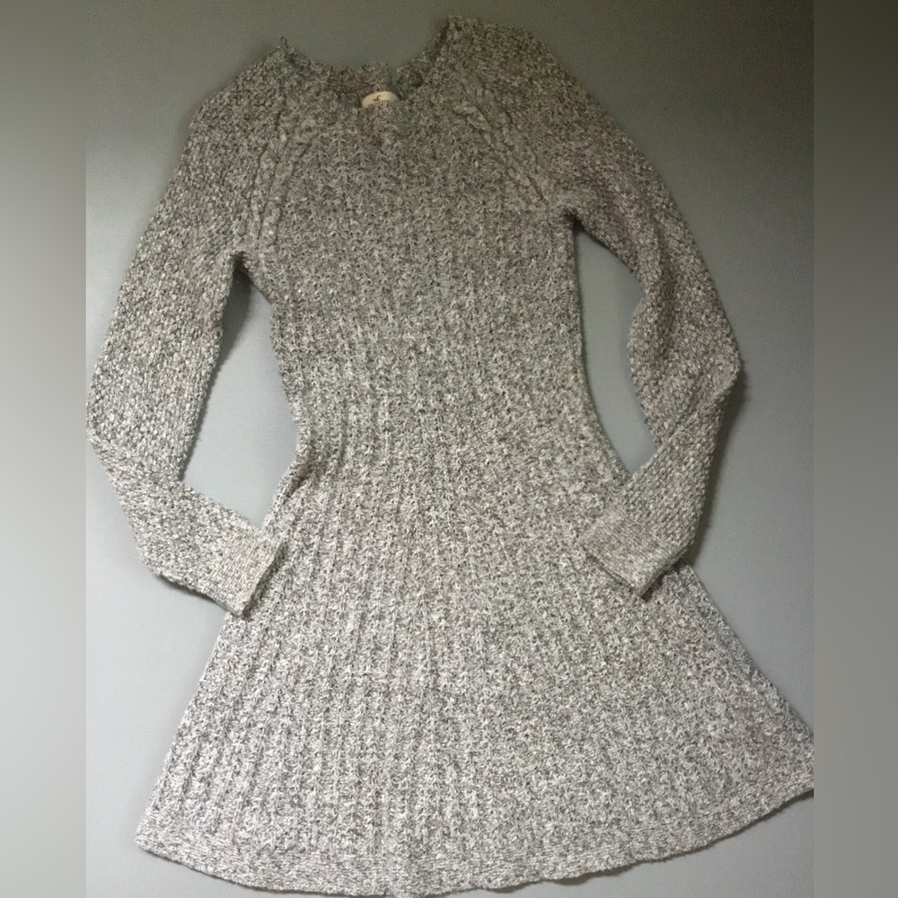 Hollister cable Knit baby doll Dress y2k